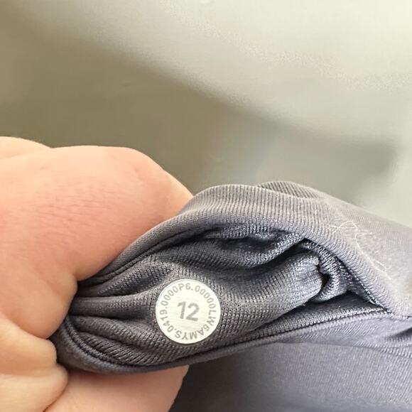 LULULEMON All The Right Places Crop II *23" Graphite Grey Sz 12 $118 {X20} - Picture 5 of 5